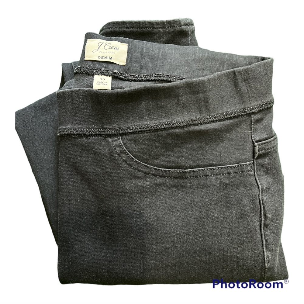 J.Crew Denim Trademark Black Women’s Jeans Size 30